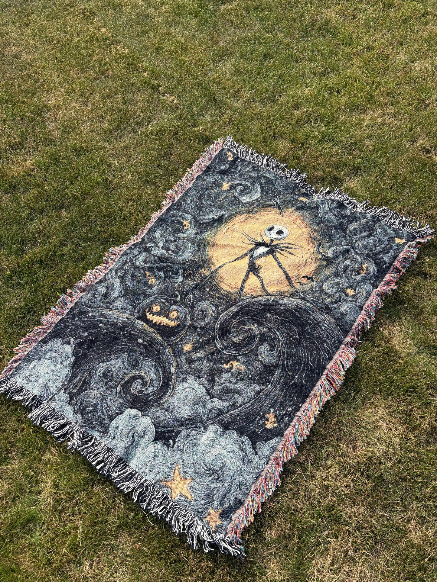 Jack Skellington Halloween Blanket