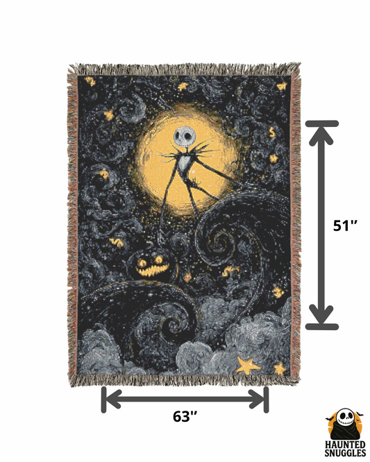 Jack Skellington Halloween Blanket