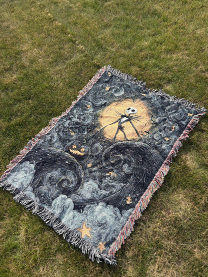 Jack Skellington Halloween Blanket