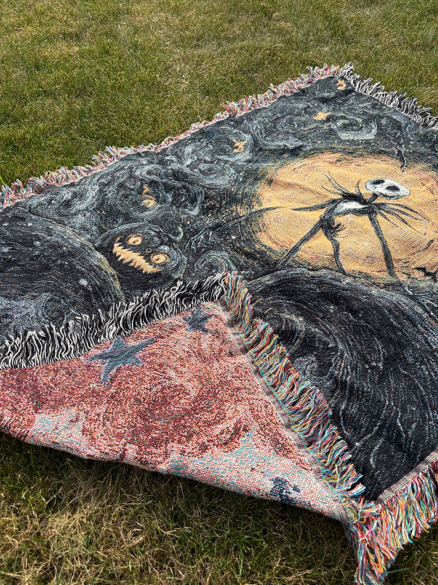 Jack Skellington Halloween Blanket