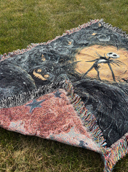 Jack Skellington Halloween Blanket