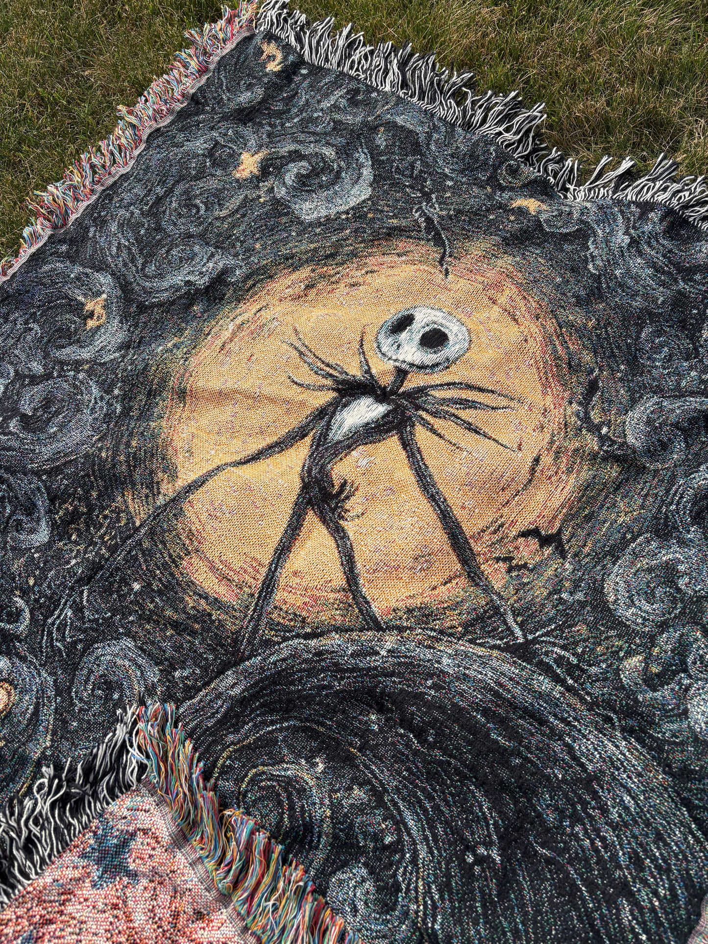 Jack Skellington Halloween Blanket