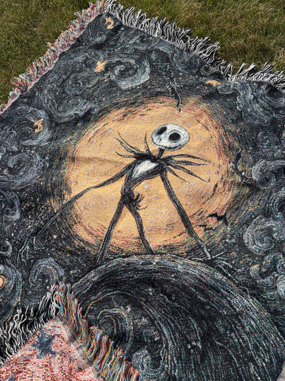 Jack Skellington Halloween Blanket
